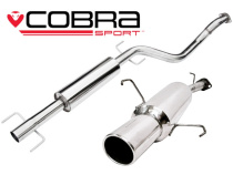 Opel Corsa C (00-06) 1.2L & 1.4L Petrol 00-06 Catback Sportavgassystem (Ljuddämpat) Cobra Sport